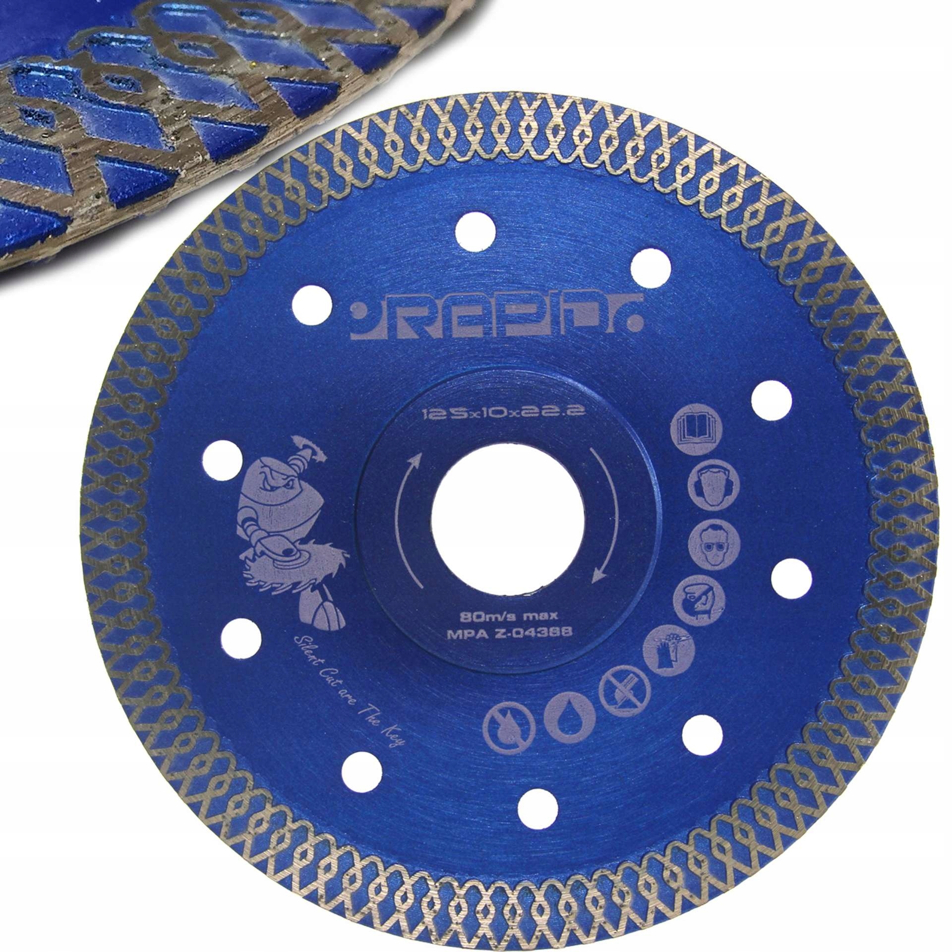 

Tarcza Diamentowa 125MM Rapid Silent Cut Blue
