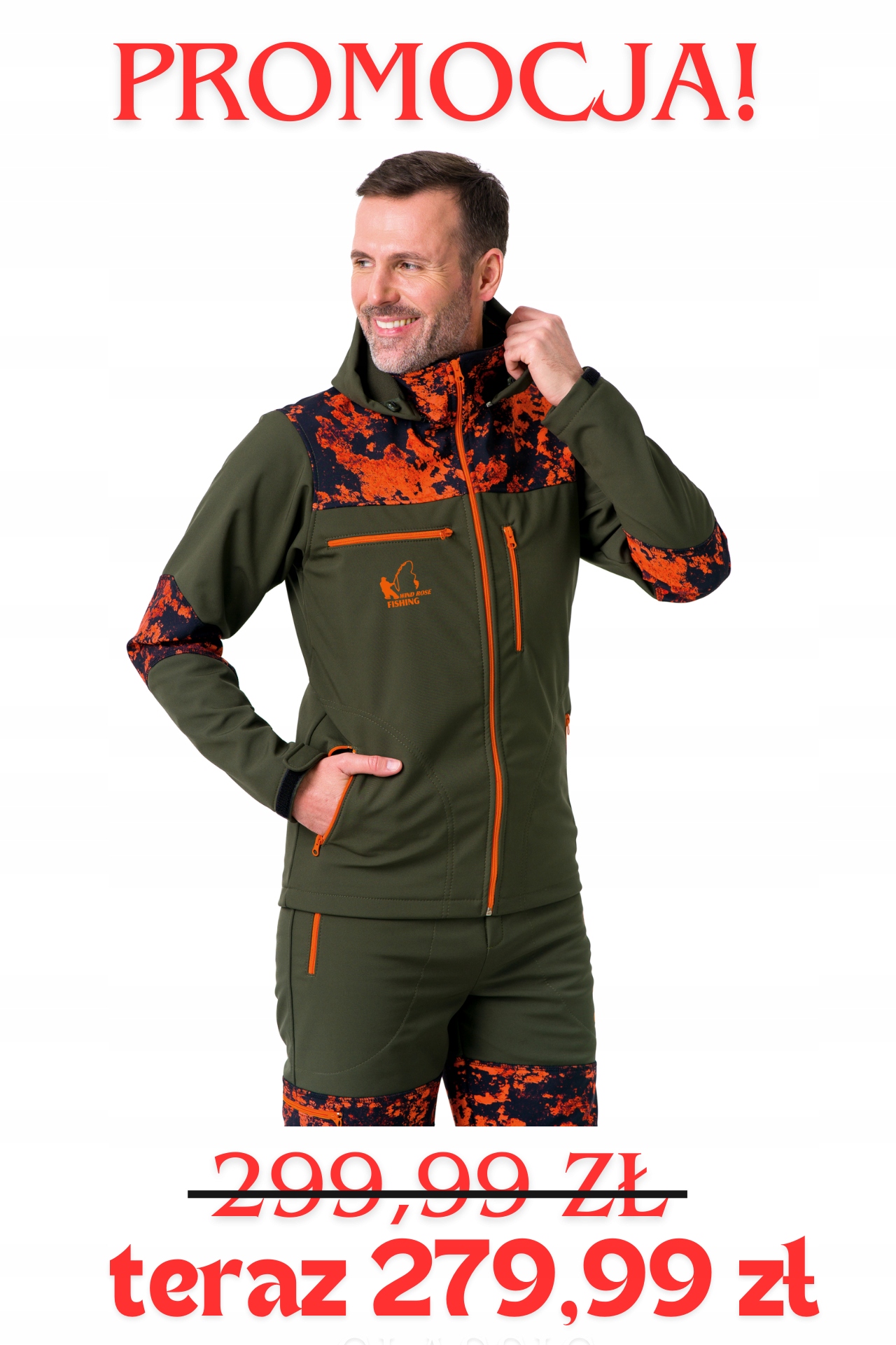 Rybářská Bunda – Polský Výrobek – Softshell – S