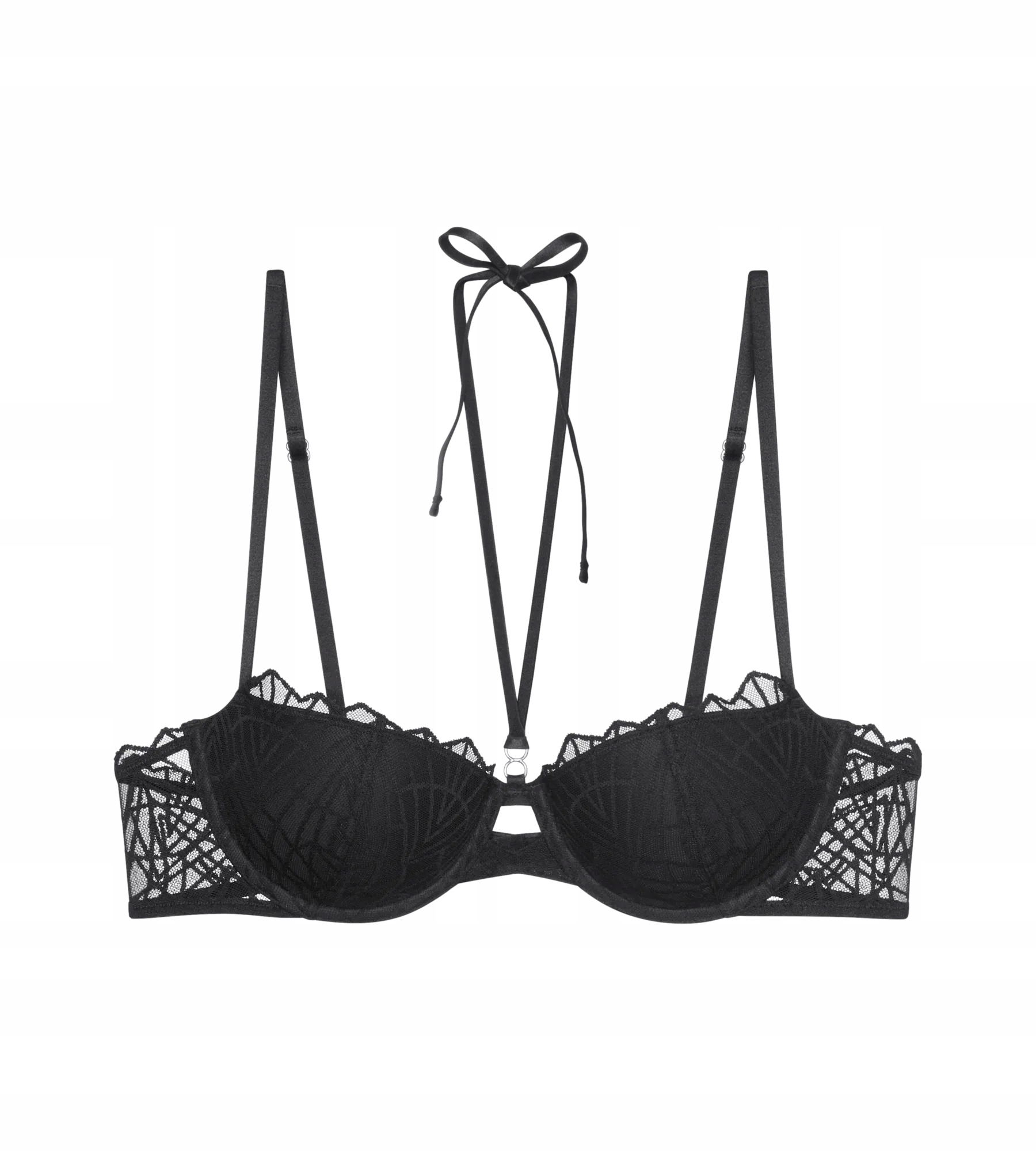 Černá podprsenka Balkonetka, podprsenka Triumph That Night In Vegas Whp 80B