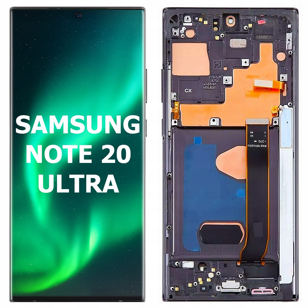 OLED KIJELZŐ SAMSUNG GALAXY NOTE 20 ULTRA KERET MINŐSÉG | KÉZIKÖNYV