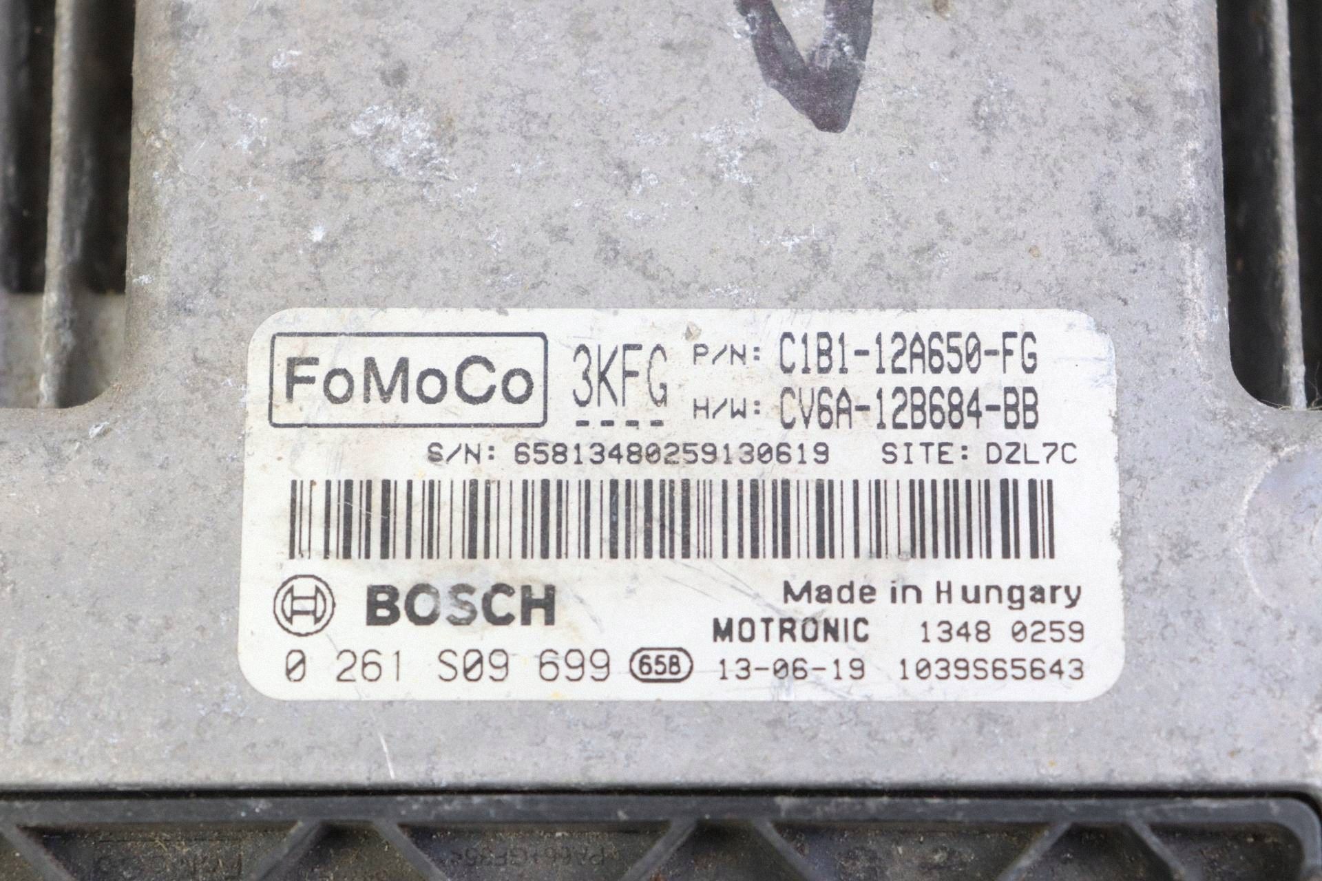 FORD FIESTA MK7 module unité de commande électronique uce moteur 1.0 C1B1-12A650-FG CV6A-12B684-BB