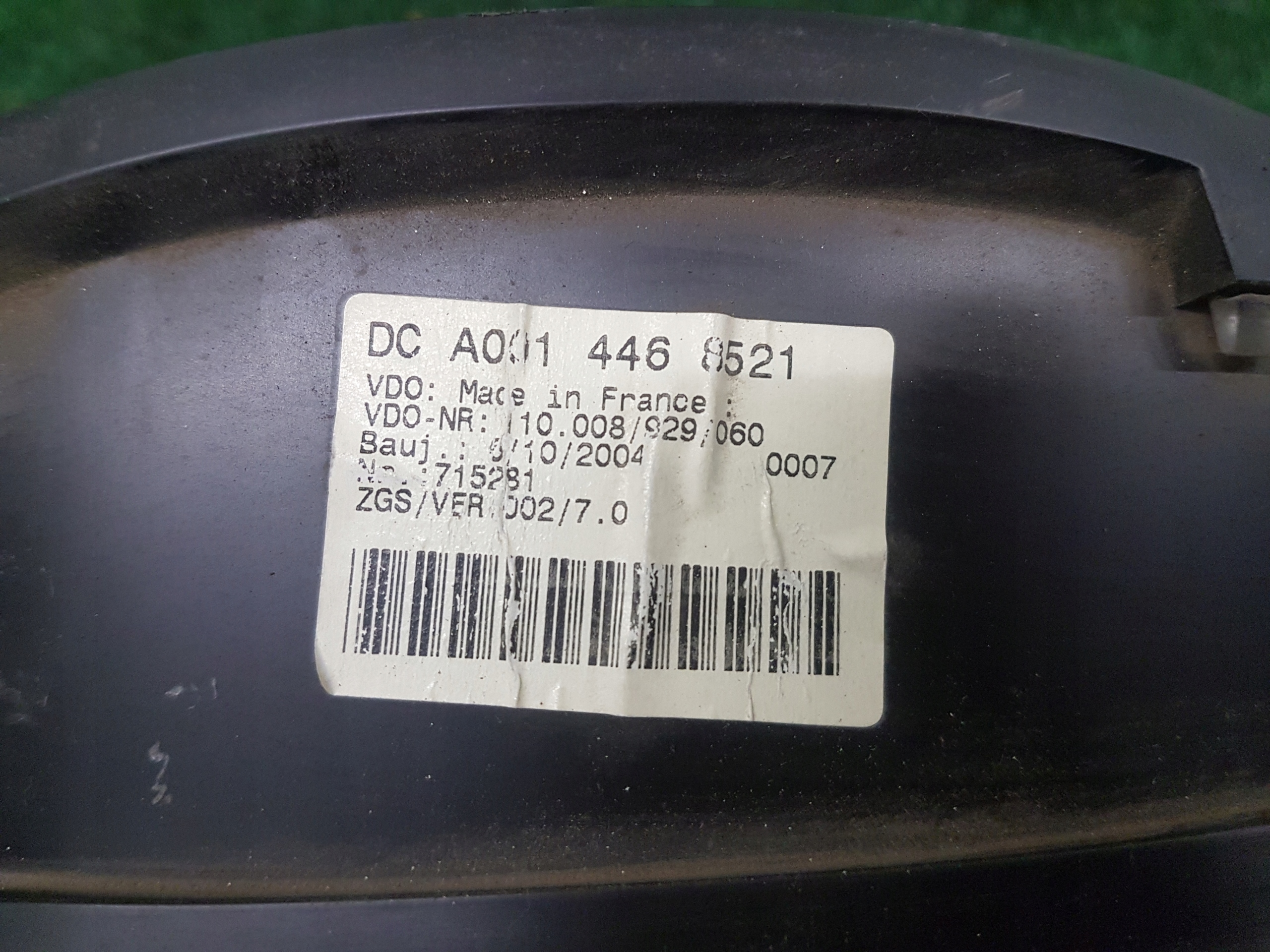 dials dials MERCEDES-BENZ SPRINTER 903 A0014468521