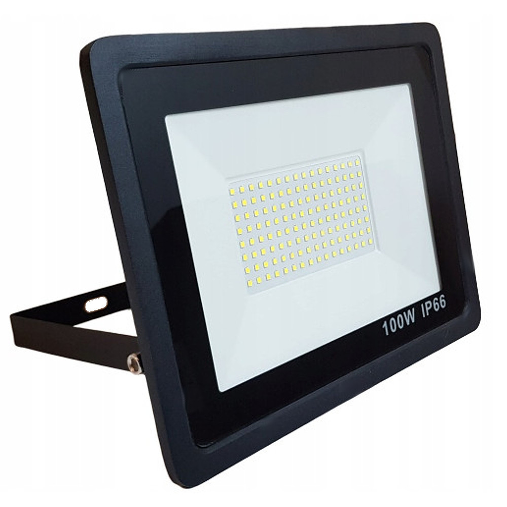 ГАЛОГЕННА ЛАМПА СВІТЛОДІОДНИЙ ПРОЖЕКТОР 100W 6500K IP66