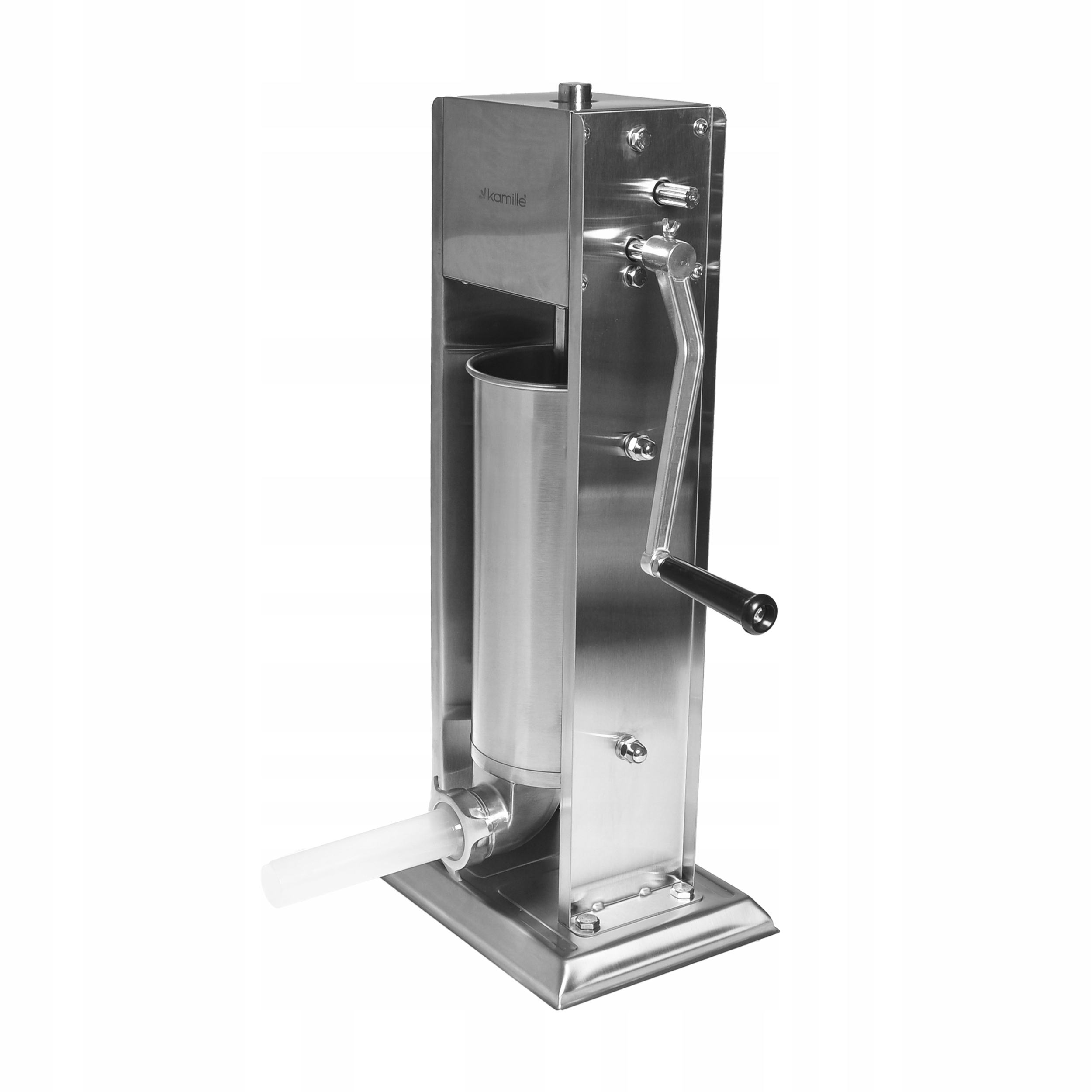 NADZIEWARKA DO KIEŁBASY 5,0 KG MASZYNKA DO KIEŁBAS SZPRYCA PIONOWA KAMILLE Kod producenta KM6508