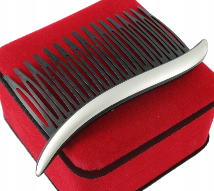 GRZEBIEŃ WSUWKA DO WŁOSÓW DUŻY JASNE ZŁOTO