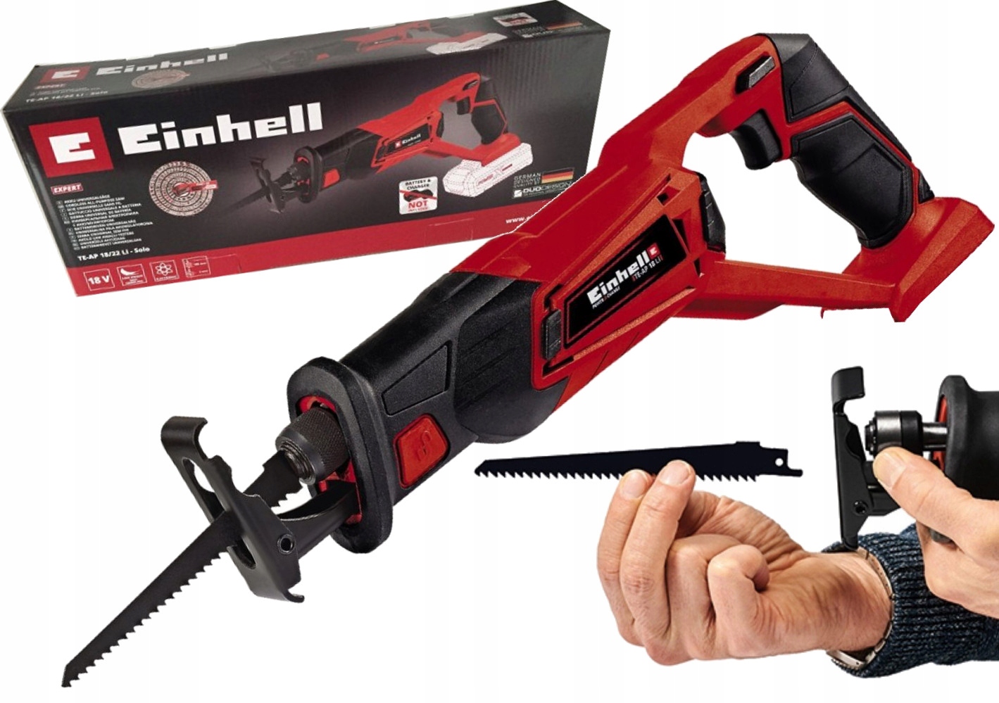 Einhell Pila Ocaska Te-ap 18/22 Li-Solo Univerzální