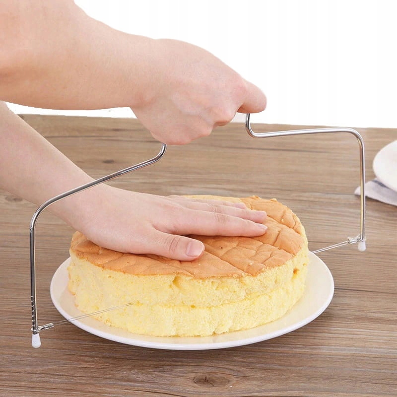 

Nóż strunowy do cięcia ciasta biszkoptu tortu 28cm
