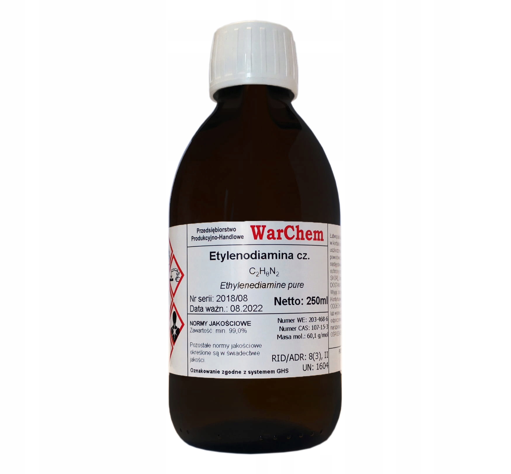 

Etylenodiamina czysta 250ml