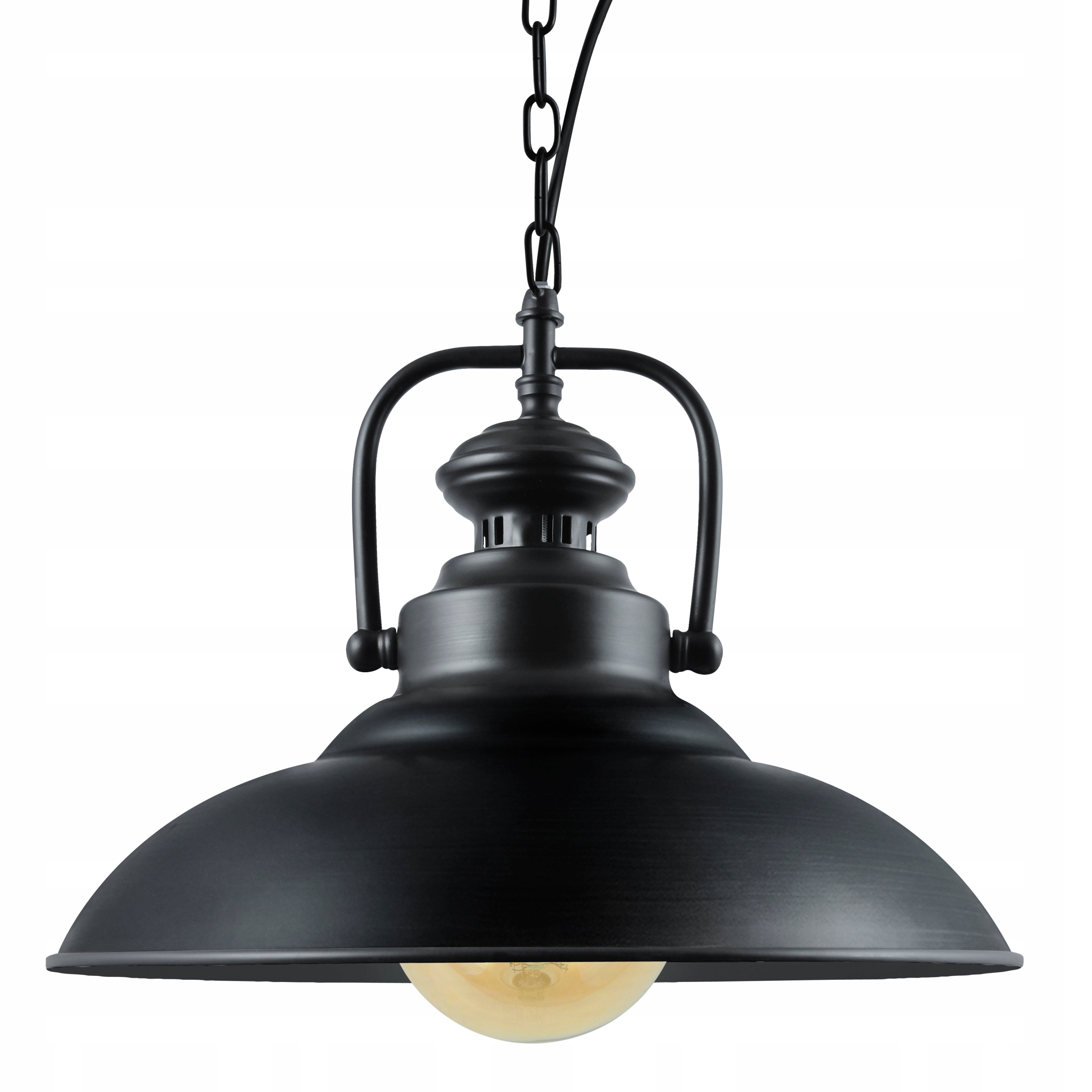 

Lampa Wisząca Sufitowa Retro 1xE27 Czarna loft