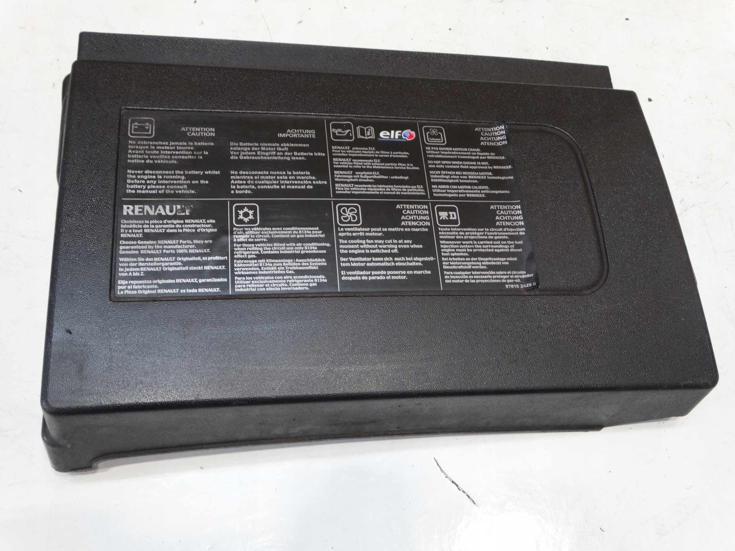 Blende Abdeckung Abdeckung AKUMULATORA RENAULT SCENIC III 2.0DCI 09-13R. 244970004R