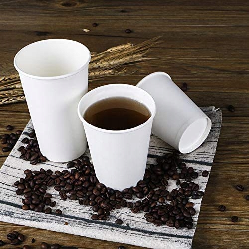 KUBKI PAPIEROWE BIAŁE DO KAWY NAPOJÓW 250ML 100szt (do dalszej odsprzedaży) Kod producenta 46899