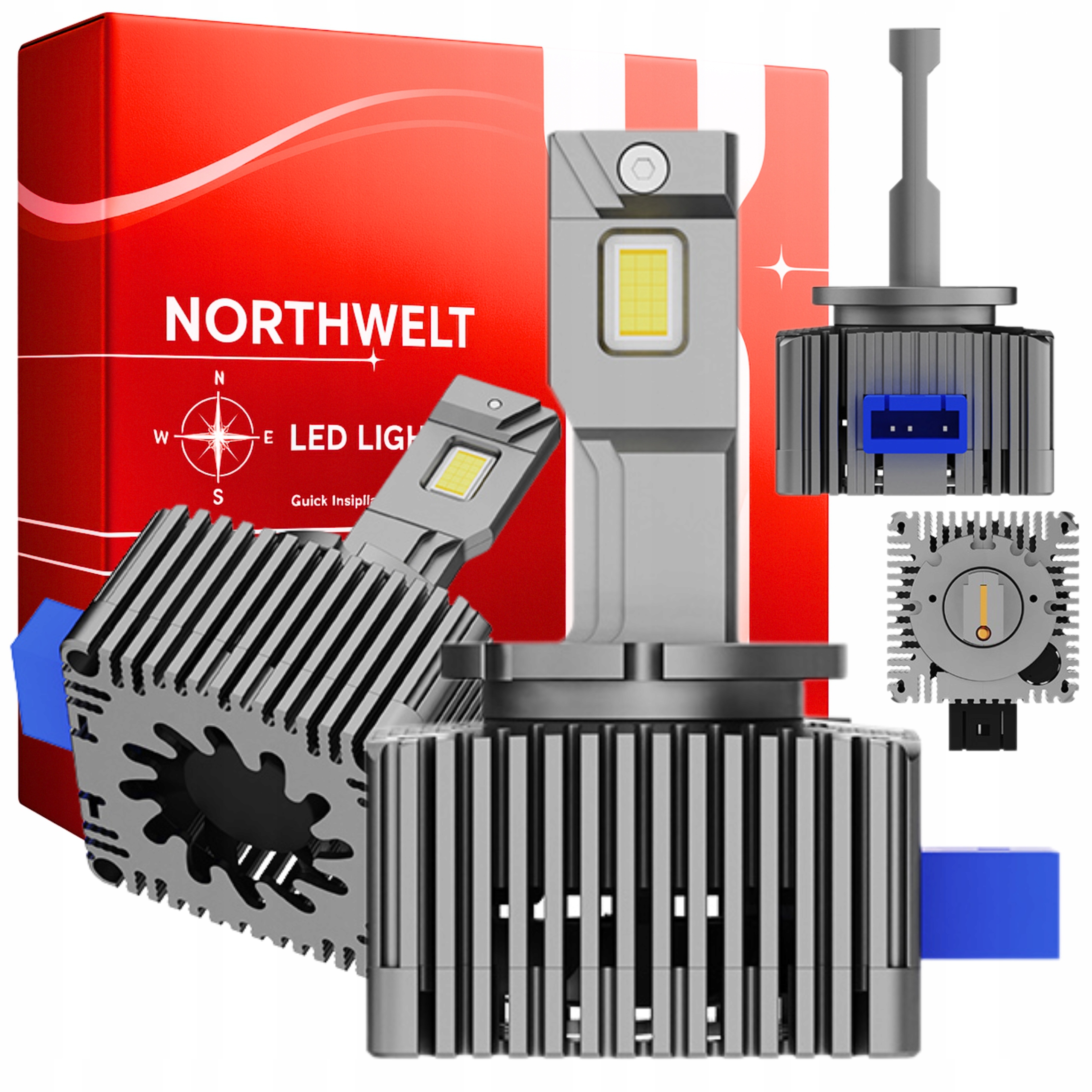 Žárovky D3S Led Žárovka Hořáky Homologace 12V Canbus Xenon Silné Světlo