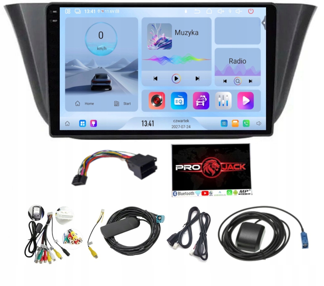 Rádio Navigácia Gps Iveco Daily 2013-2020 Carplay Android Auto 4GB 64GB Sim