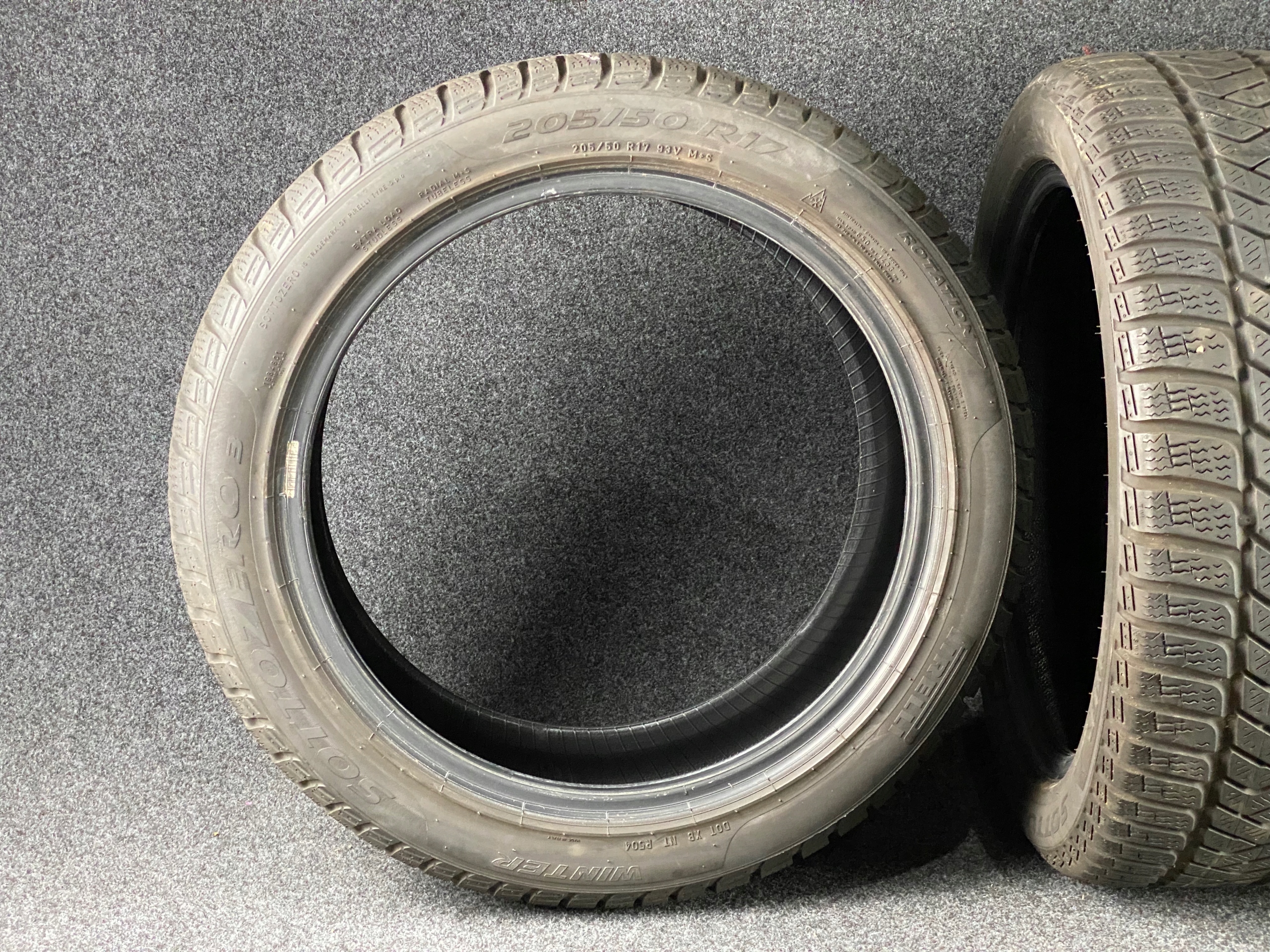 4x PIRELLI SOTTOZERO 3 WINTER 205/50R17 Klasa premium