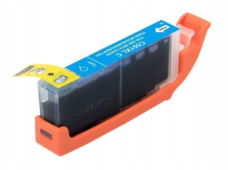 

Tusz do Canon CLI551 XL Pixma IP7250 MG5550 cyan