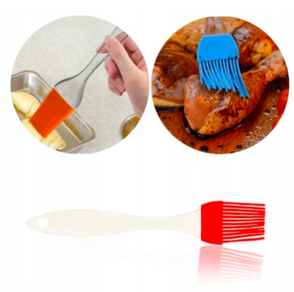 

Silikonowy pędzelek kuchenny Do Ciasta Mięsa Tortu