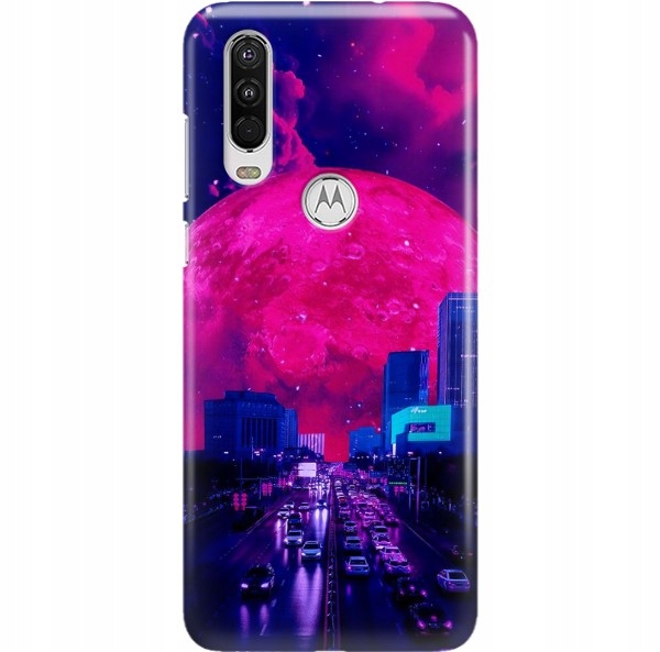 

Etui Do Motorola One Action Case Modne Neon