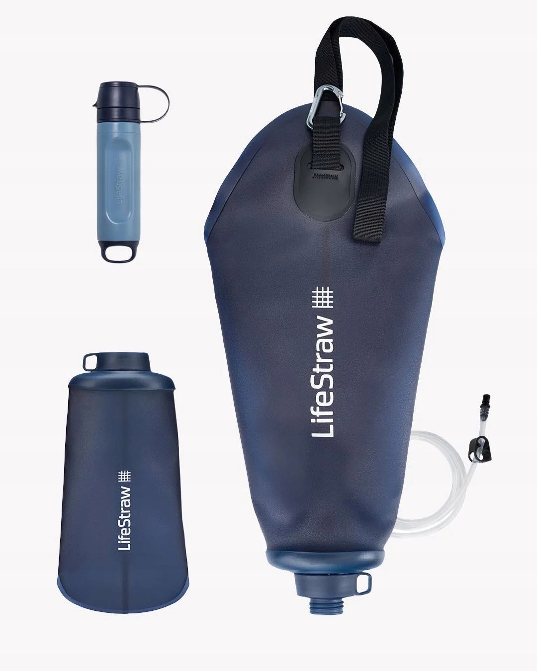 LifeStraw Peak Series 3w1. Zestaw filtrów do wody Solo Gravity Squeeze
