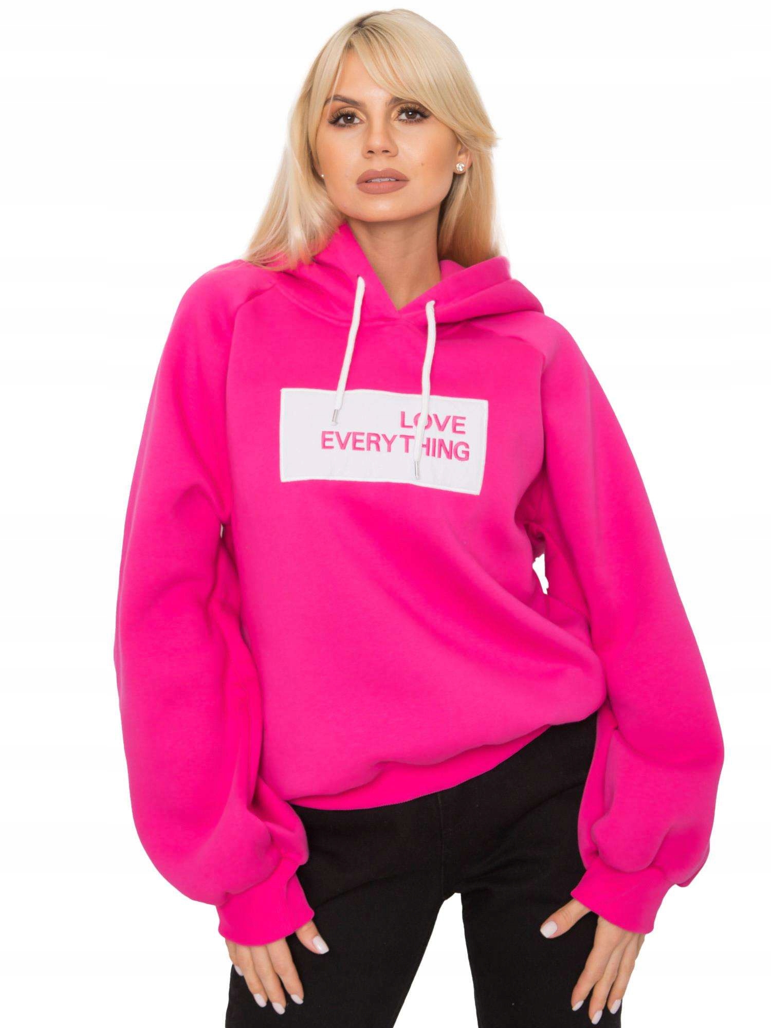 

Damska Bluza Ocieplana z kapturem - L/XL