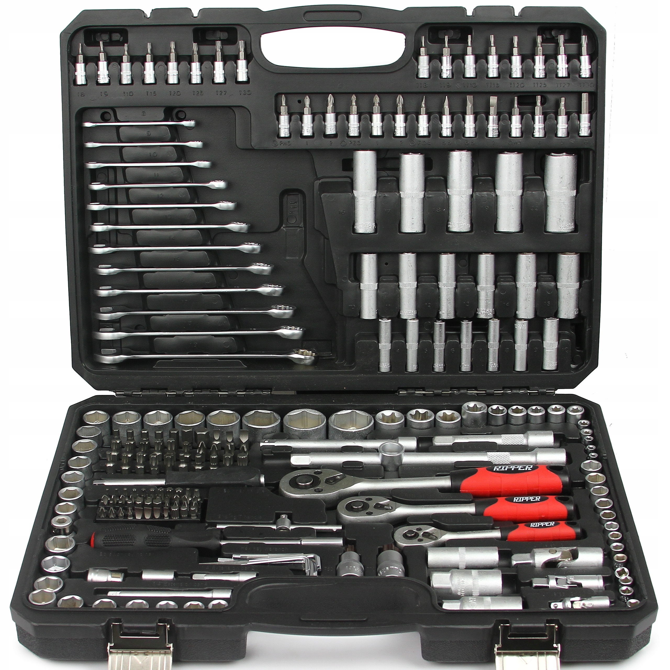 НАБОР ТОРЦЕВЫХ КЛЮЧЕЙ 216 шт.  ХРОМ ВАНАДИЙ