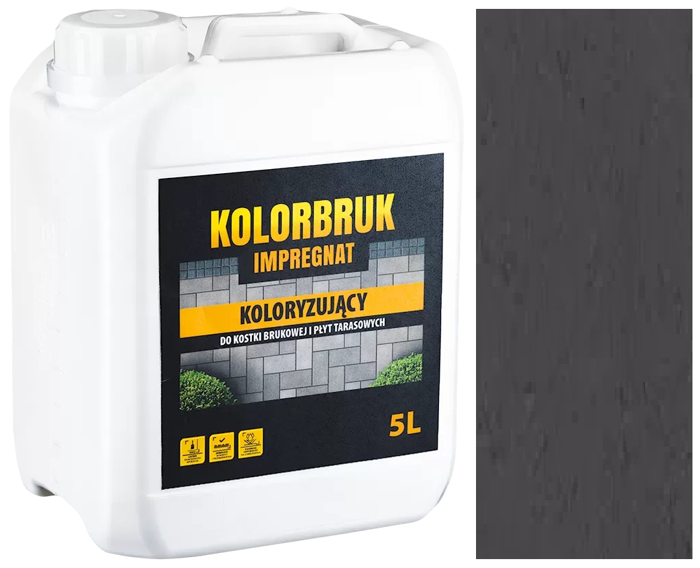Aksil Kolorbruk Impregnat Koloryzujacy 5L Szary