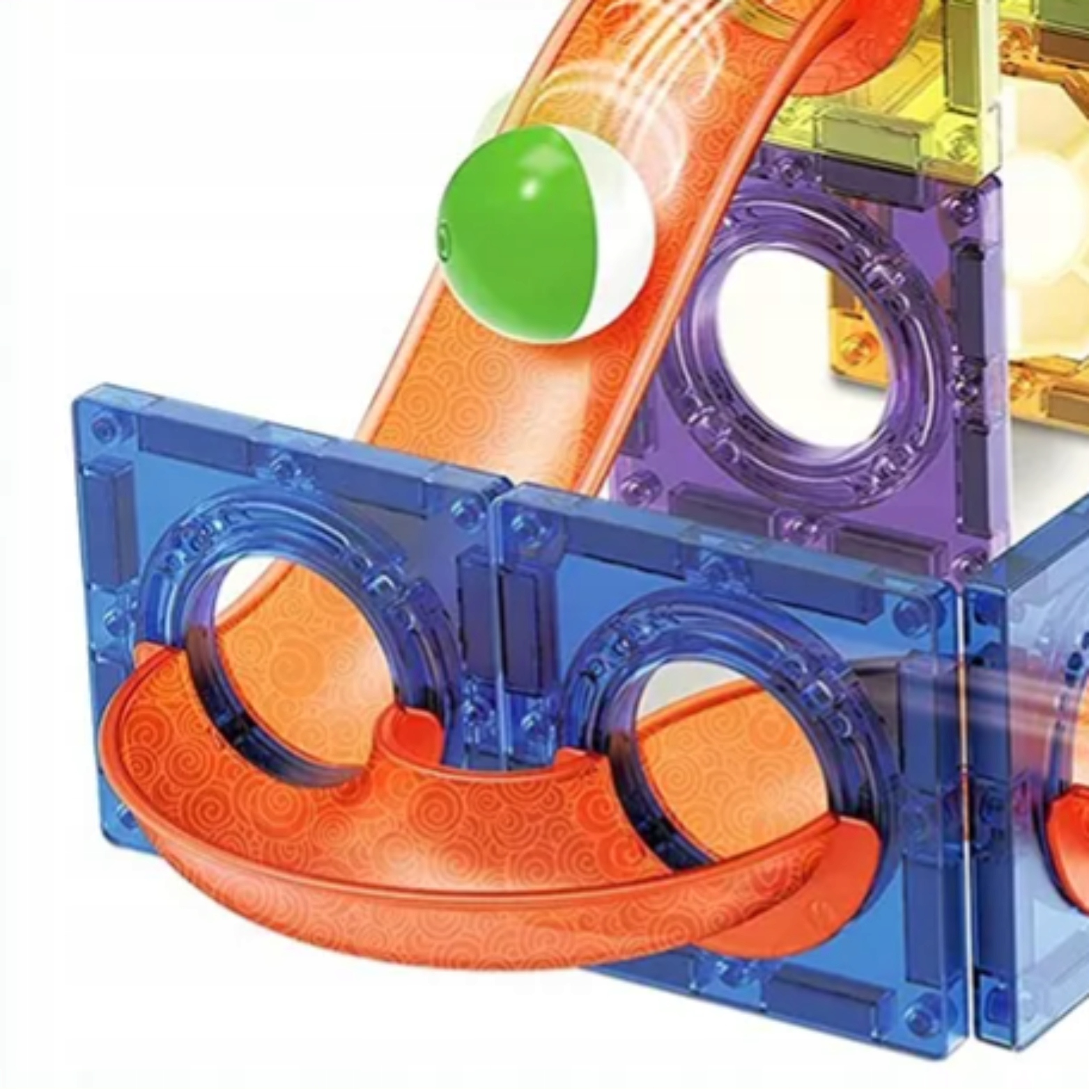 KLOCKI MAGNETYCZNE KONSTRUKCYJNE ŚWIECĄCY TOR 40el Certyfikaty, opinie, atesty CE EN 71