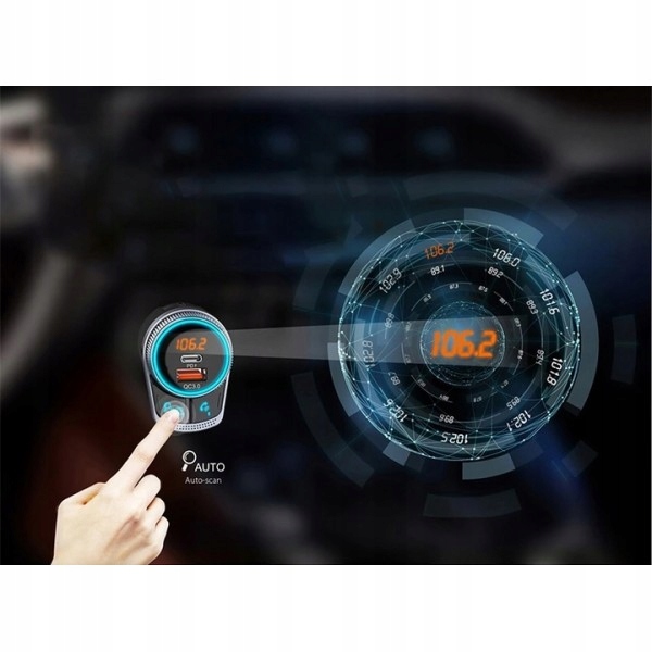 Feegar Transmiter FM Bluetooth QC 3 0 PD 38W AUX Manufacturer FEEGAR