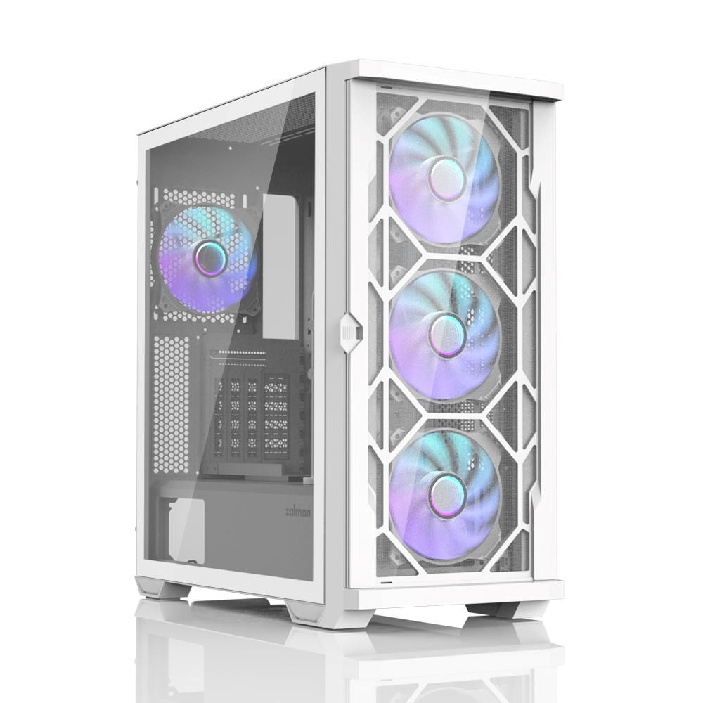 Zalman case Z10 Duo White, Mid Tower, Atx, 2xUSB 3.0, 1xUSB-C, 4x…