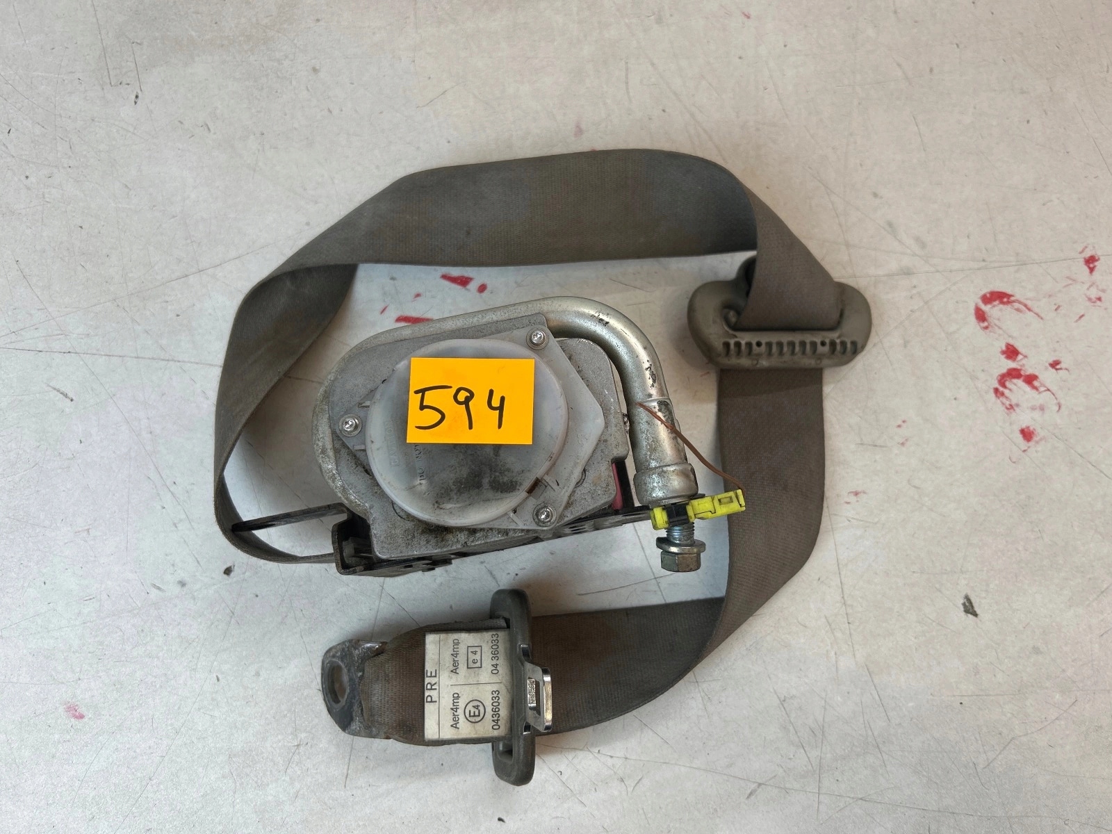 tension belt safety front front right Renault Maxity 2006r