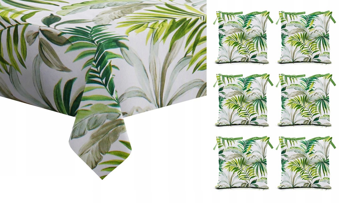 

Obrus Ogrodowy 130x220 Poduszki Na Krzesła 40x40