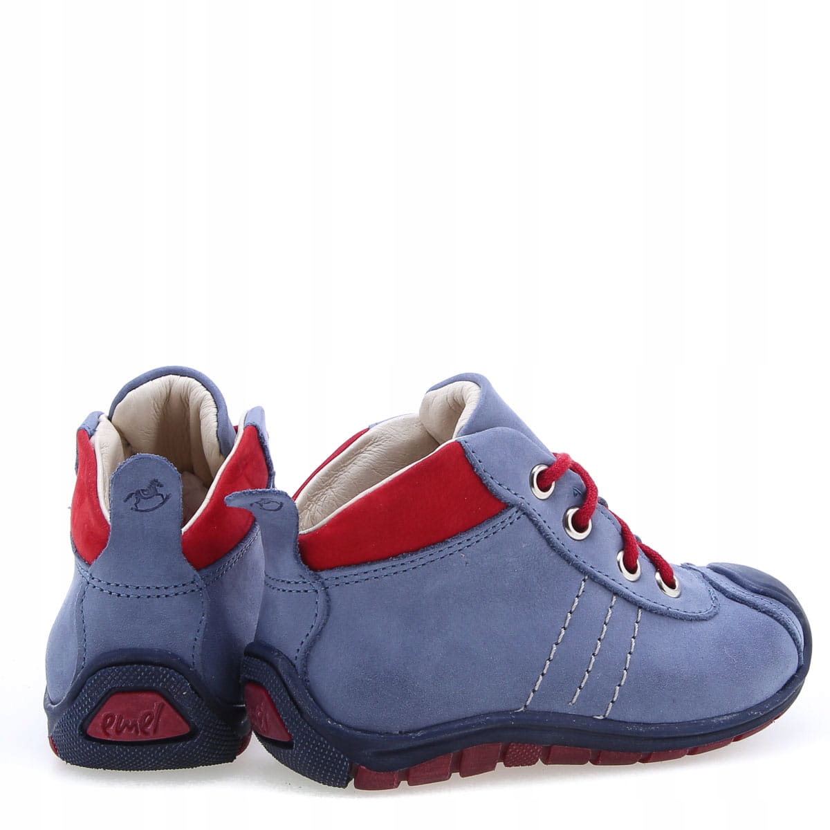 Buty chłopięce EMEL E2347-31 niebieskie - 24 Kolor niebieski