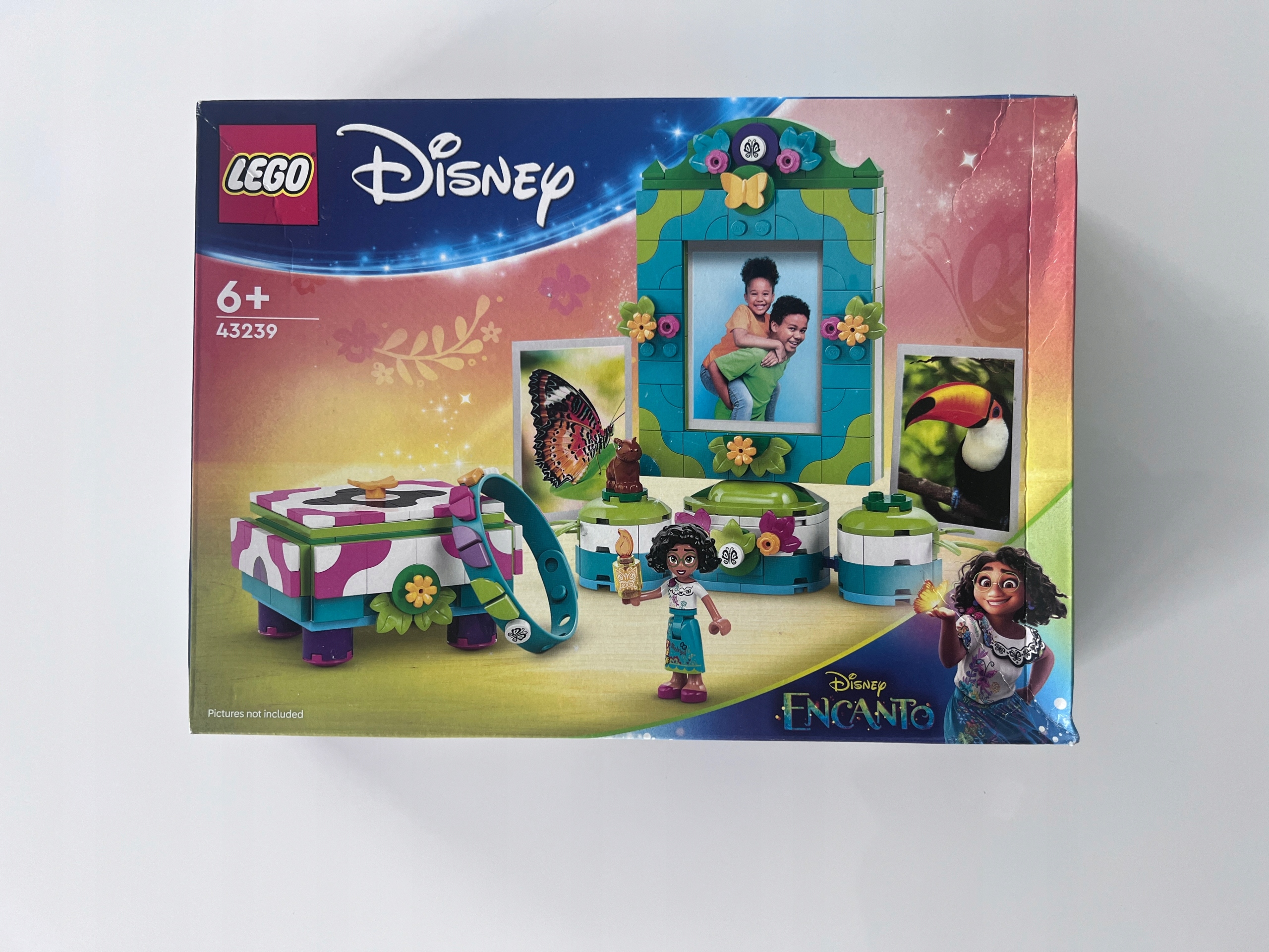 Lego 43239 Disney Ramka na zdjęcia i szkatułka Mirabel