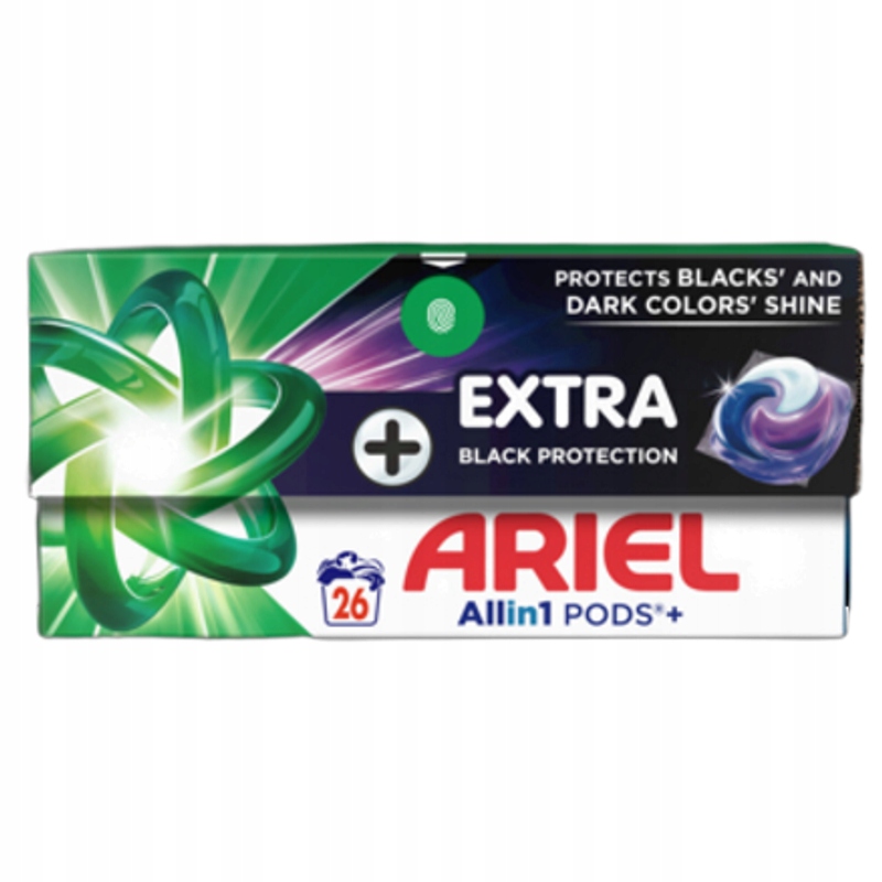Ariel Allin1 Pods Extra Black Protection 26 praní