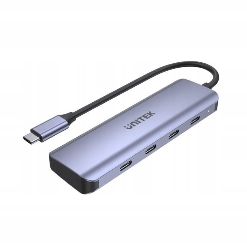 Hub Usb-c Unitek H1107K, 3.1, 4 x Usb-c, 5 Gbps