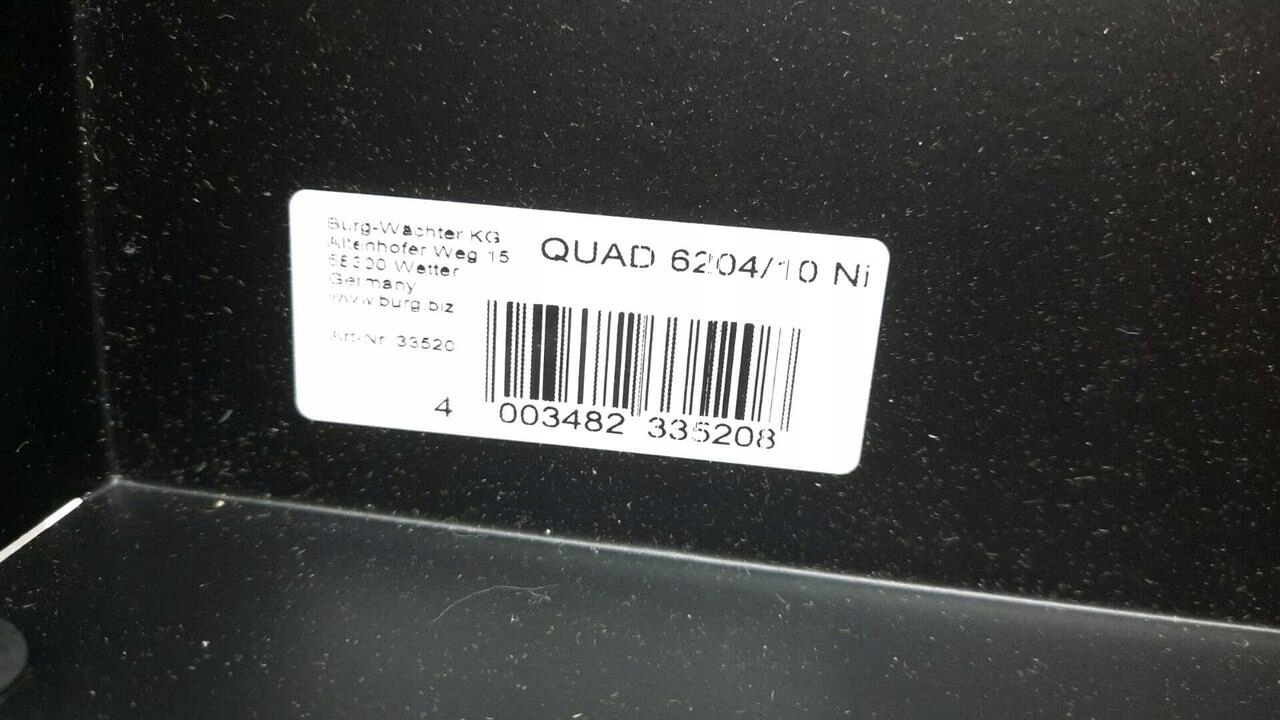 Szafka na klucze Burg Wächter Quad 6204/10 Szerokość produktu 21 cm