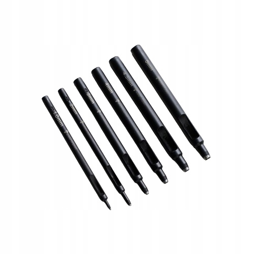 Sada vyrážečů kulatých otvorů 1-5 mm CraftPoint