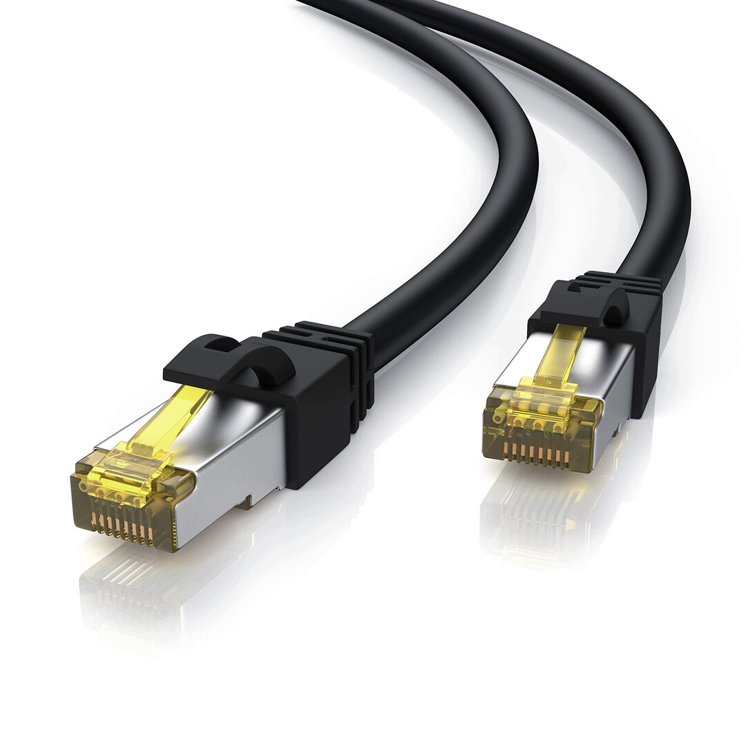 Kabel sieciowy Csl Cat 7 10Gbps zewnętrzny odporny S Ftp Pimf 30m