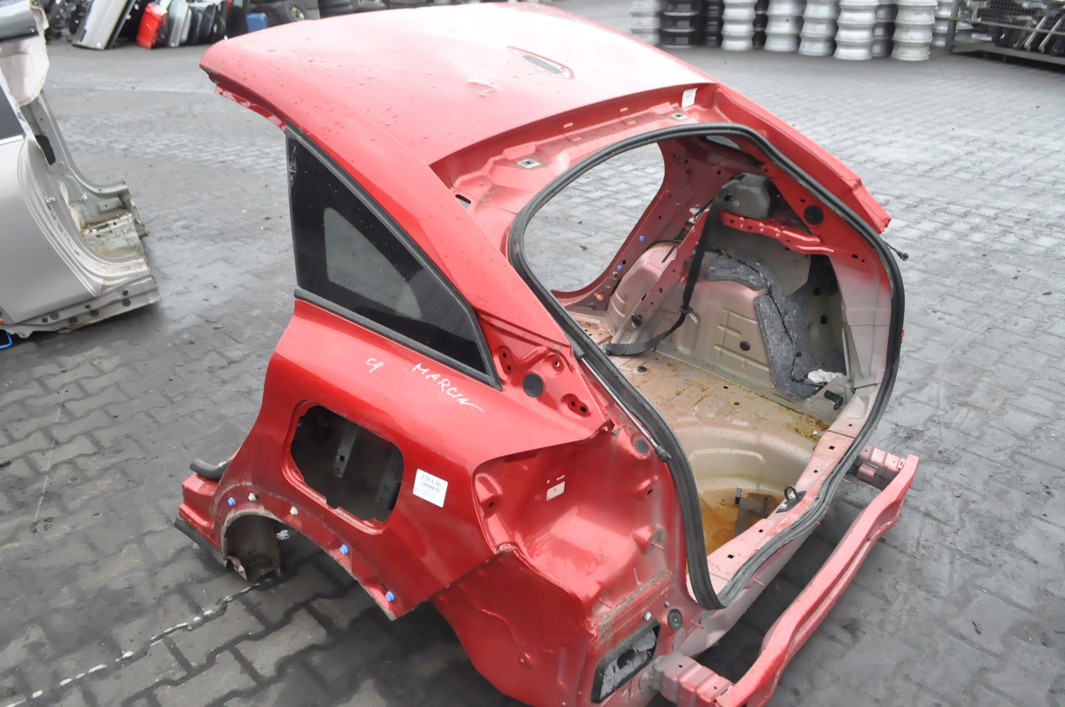 CITROEN C4 III CAŁY TYŁ DUPA PAS WANNA ĆWIARTKA
