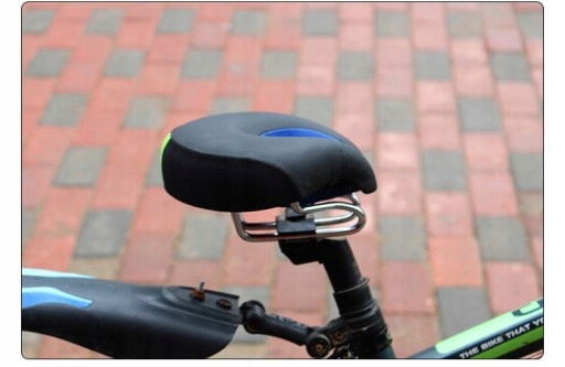 SIODEŁKO ROWEROWE Z OTWOREM ERGONOMICZNE CZARNE S7 Model S7