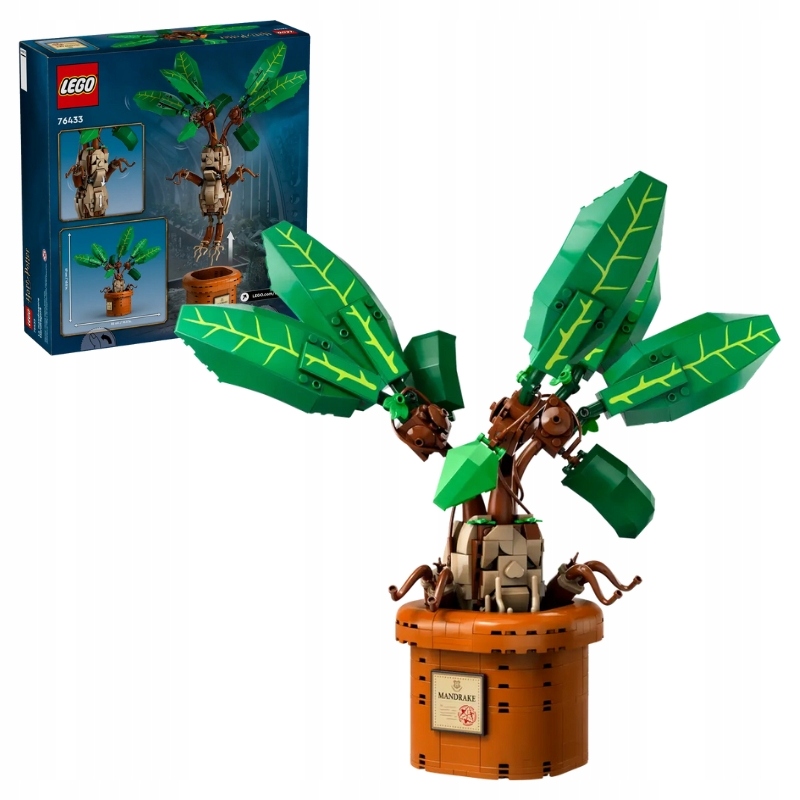 Lego Harry Potter Mandragora Sada Kostek Stavebnice Bylinná Rostlina