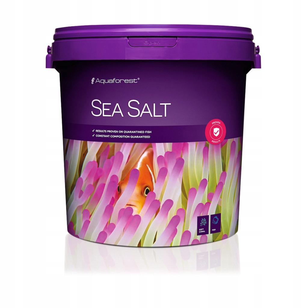 Levně Aquaforest Sea Salt 22 kg Mořská sůl