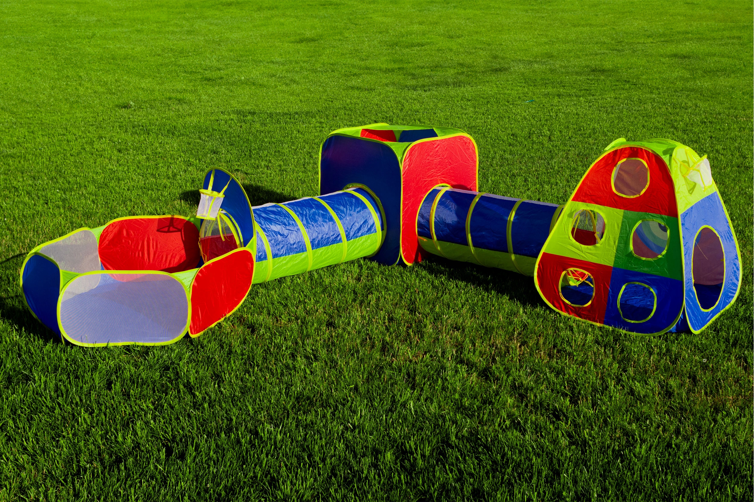 NAMIOT OGRODOWY DLA DZIECI TUNELE SUCHY BASEN KOSZ TARCZA 5W1 PLAC ZABAW Wiek dziecka 3 lata +