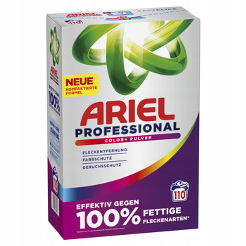 Levně Ariel Professional Prací prášek Color+, 110 praní, 6,05 kg