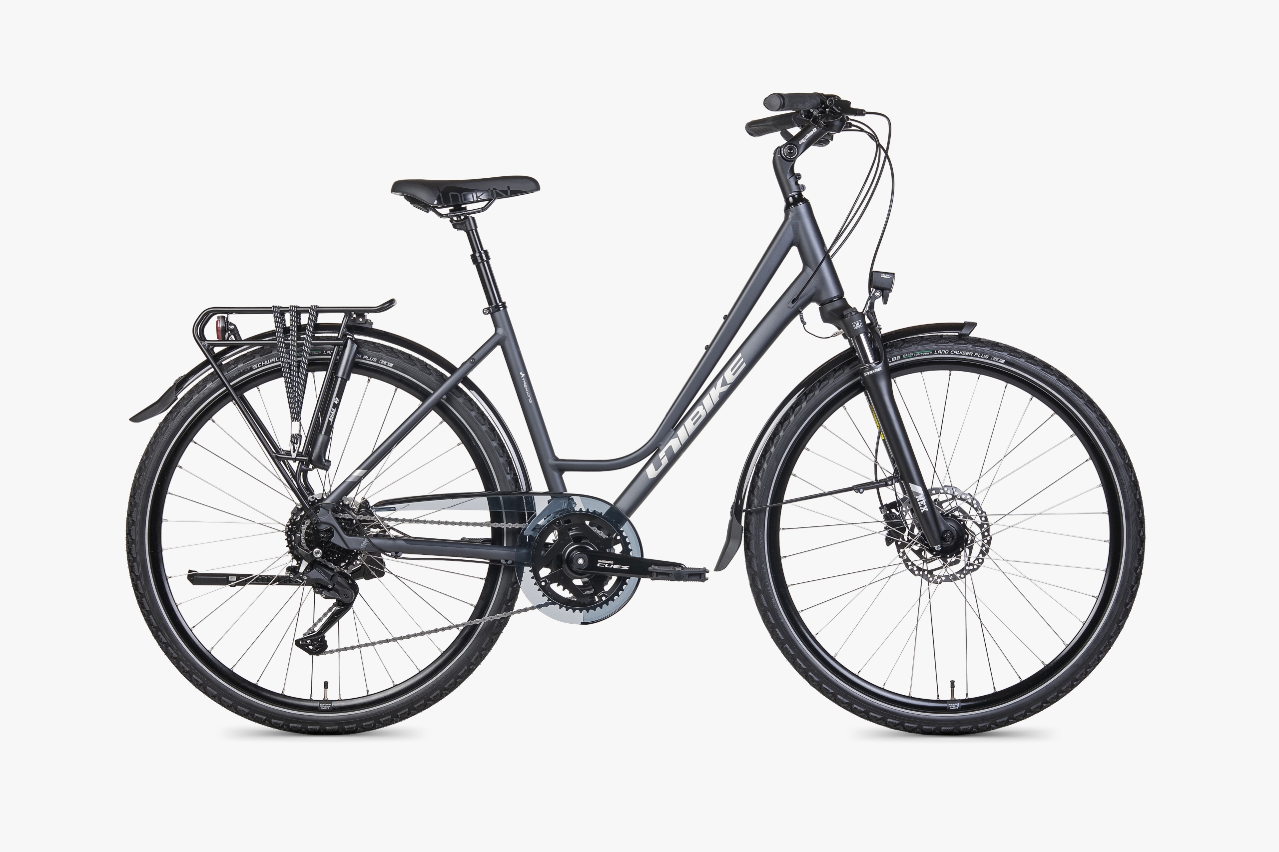 Rower trekkingowy Unibike Voyager Lds rama 17 cali koło 28 " Szary 2026