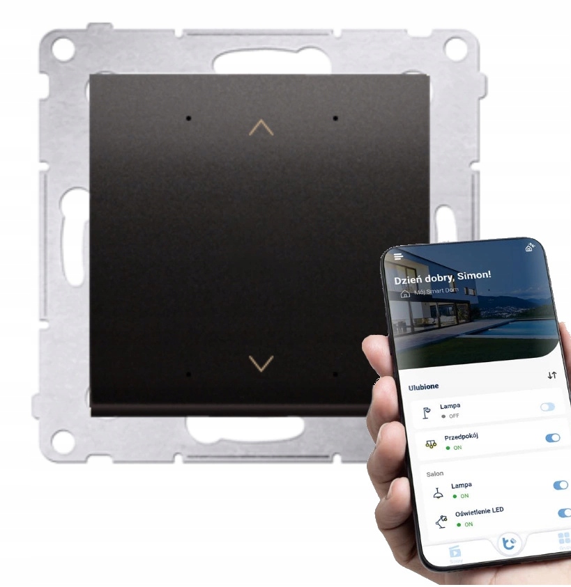 

Simon 54 Go Sterownik do Żaluzji Rolety na Wifi