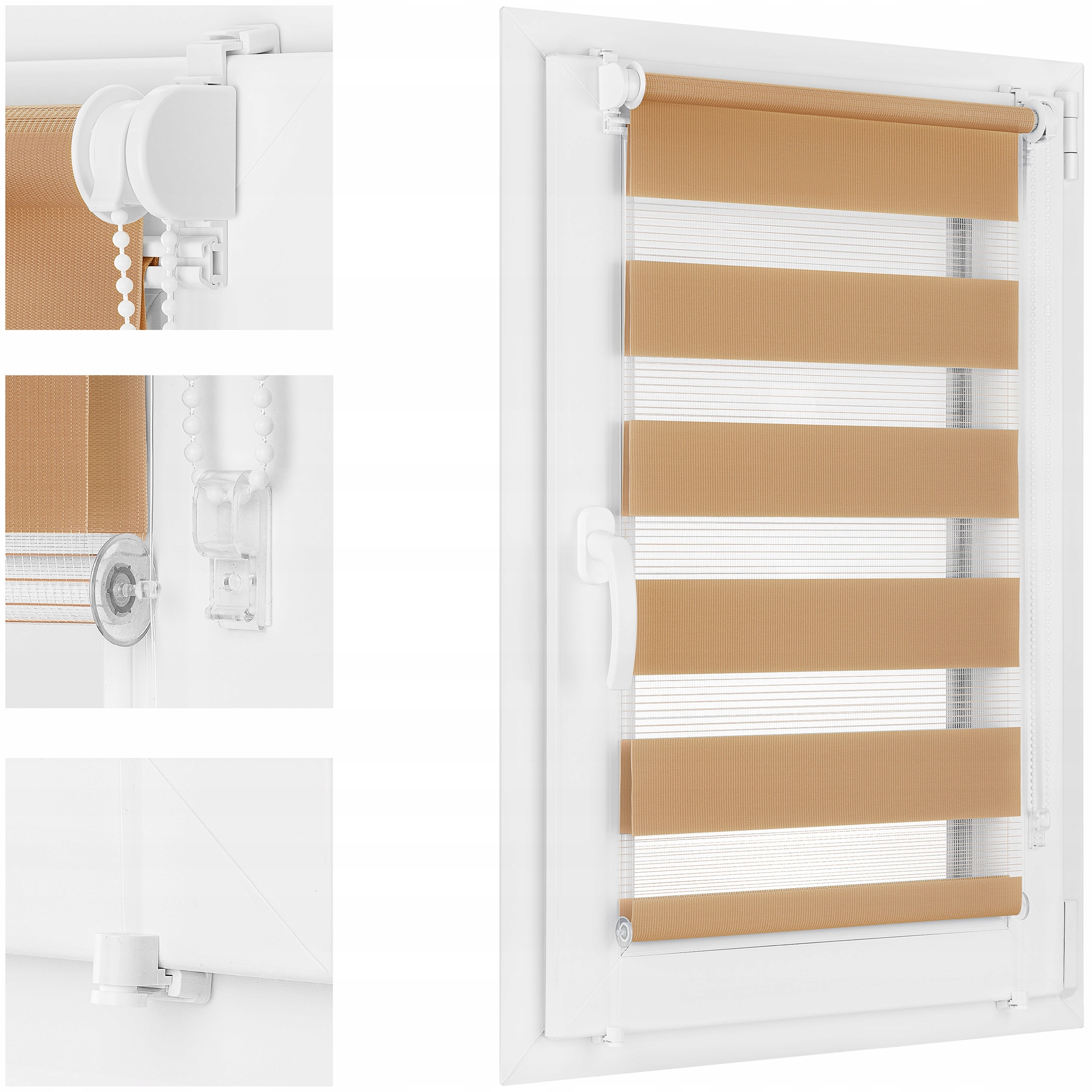 

Roleta Dzień i Noc Zebra 58x140cm na każdy rozmiar