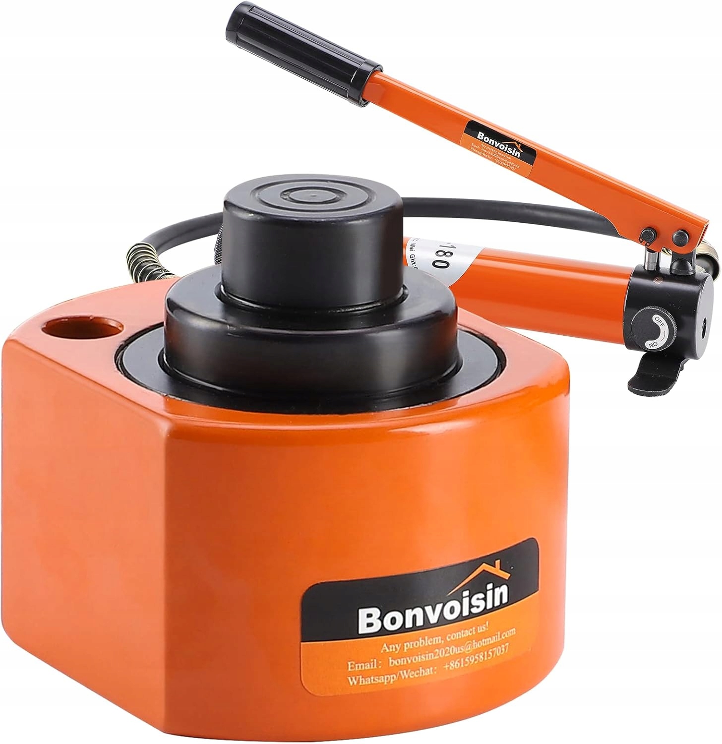 Siłownik hydrauliczny Bonvoisin 20T pompa hydrauliczna CP-180