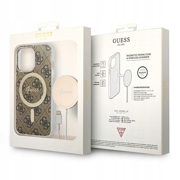 

Etui z ładowarka MagSafe Guess do iPhone 13 Pro