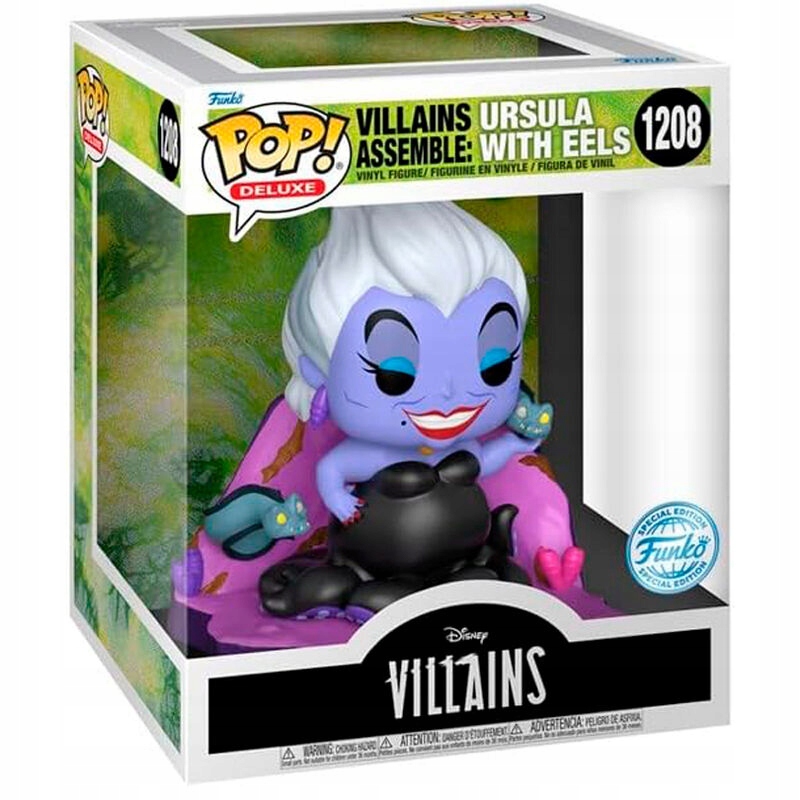 Figurka Funko Pop Deluxe Villains 1208 Padouši se scházejí: Uršula s úhoři
