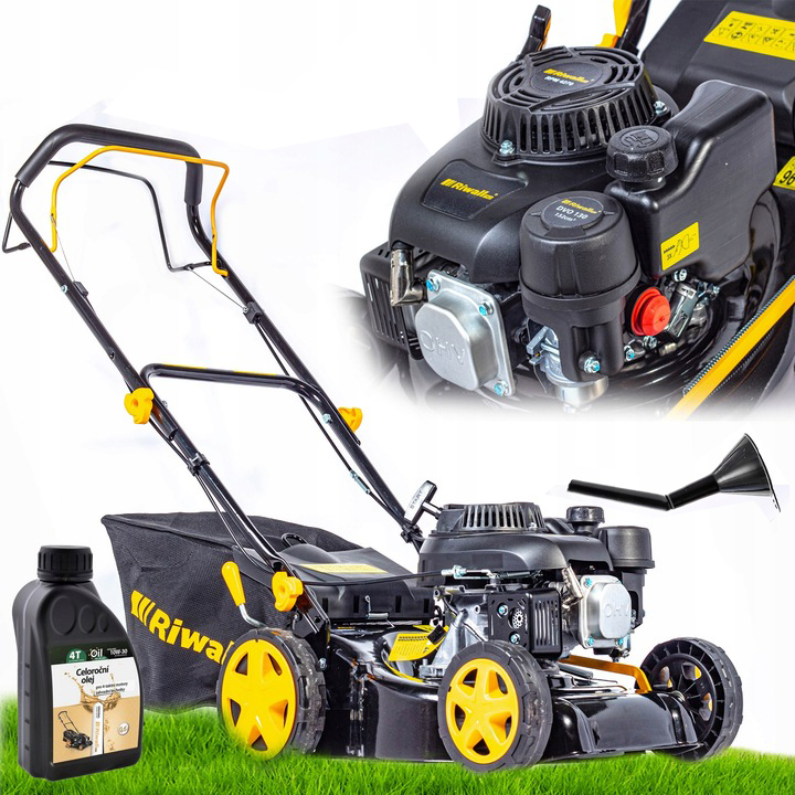 Kosiarka Spalinowa Do Trawy Z Napędem Riwall 4270 Kosiarka Profesjonalna